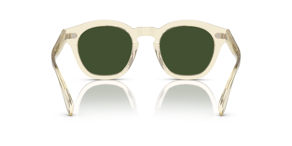 Oliver Peoples Boudreau L.A avec une monture Chamois et des verres Vert - image 5
