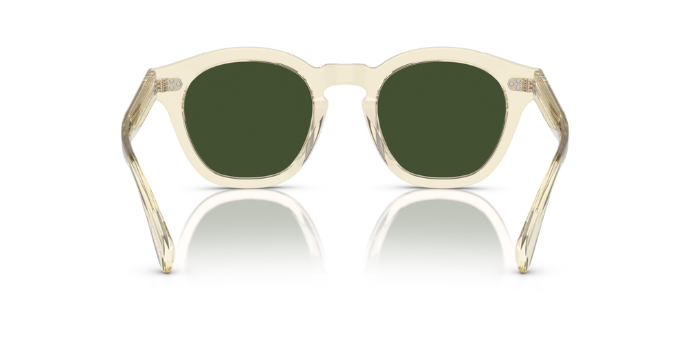 Oliver Peoples Boudreau L.A con montura Ante y lentes Verde - imagen 5