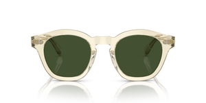 Oliver Peoples Boudreau L.A con montura Ante y lentes Verde - imagen 2