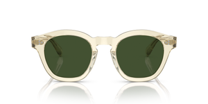 Oliver Peoples Boudreau L.A avec une monture Chamois et des verres Vert - image 2