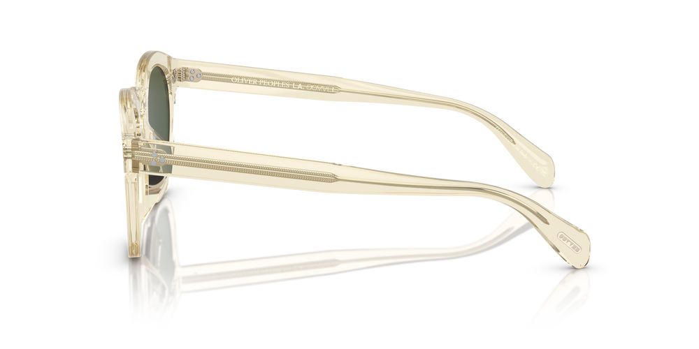 Oliver Peoples Boudreau L.A con montura Ante y lentes Verde - imagen 4