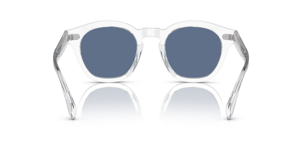 Oliver Peoples Boudreau L.A with Crystal frame and Blue lenses
