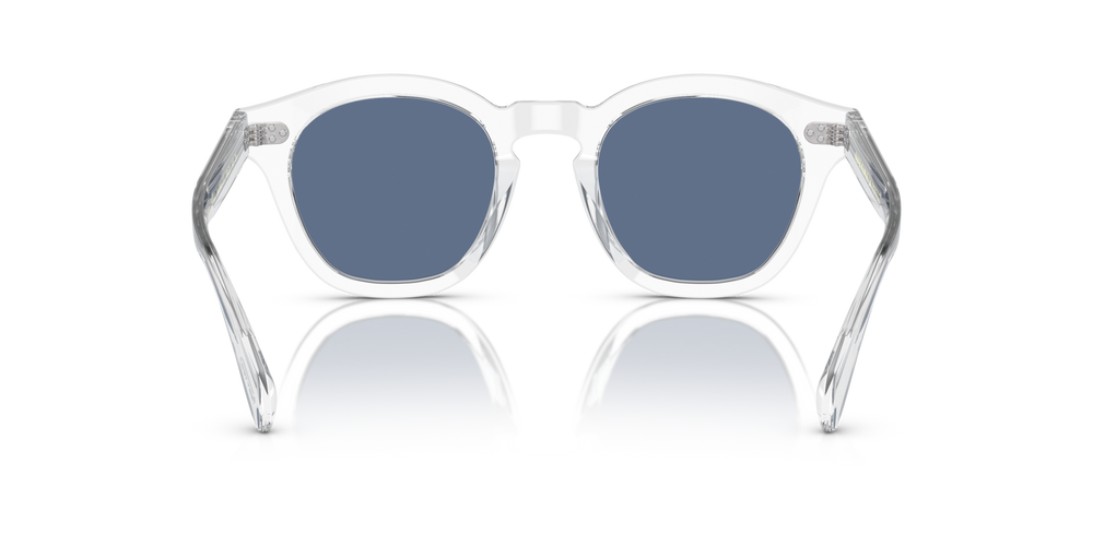 Sie Oliver Peoples Boudreau L.A mit Kristall Gestell und Blau Gläsern - bild 5