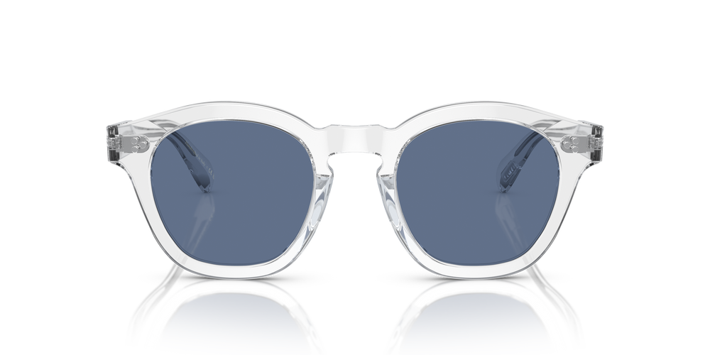 Oliver Peoples Boudreau L.A with Crystal frame and Blue lenses - Image 2