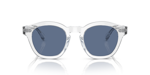 Oliver Peoples Boudreau L.A with Crystal frame and Blue lenses - Image 2