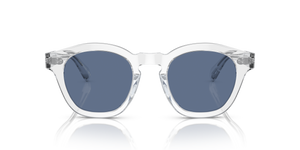 Oliver Peoples Boudreau L.A avec une monture Cristal et des verres Bleu - image 2