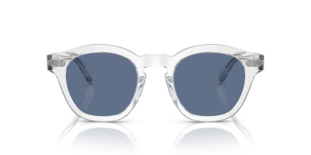 Sie Oliver Peoples Boudreau L.A mit Kristall Gestell und Blau Gläsern - bild 2