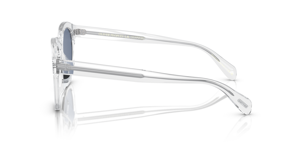Oliver Peoples Boudreau L.A avec une monture Cristal et des verres Bleu - image 4