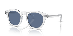 Oliver Peoples Boudreau L.A with Crystal frame and Blue lenses - Image 1