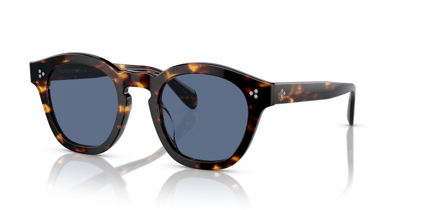 Oliver Peoples Boudreau L.A avec une monture DM2 et des verres Bleu - Image Points
