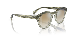 Oliver Peoples Boudreau L.A avec une monture Jade Délavé et des verres Jaune - image 3