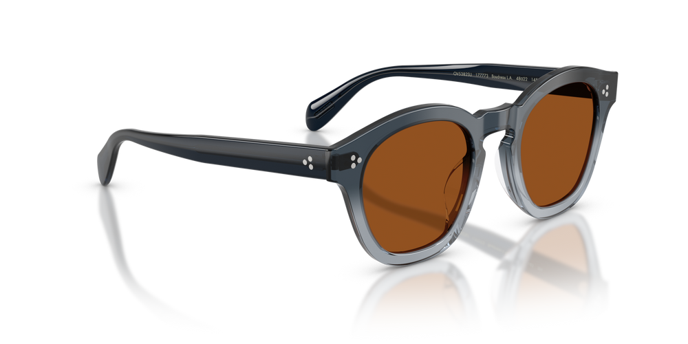 Oliver Peoples Boudreau L.A con montura Crepúsculo degradado y lentes Marrón - imagen 3