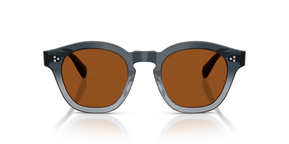 Oliver Peoples Boudreau L.A con montura Crepúsculo degradado y lentes Marrón - imagen 2