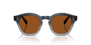 Oliver Peoples Boudreau L.A con montura Crepúsculo degradado y lentes Marrón - imagen 2