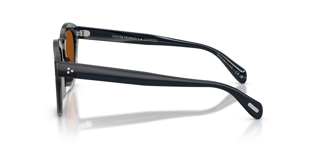 Oliver Peoples Boudreau L.A avec une monture Twilight dégradé et des verres Brun - L'image 4