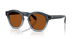 Oliver Peoples Boudreau L.A con montura Crepúsculo degradado y lentes Marrón - imagen 1
