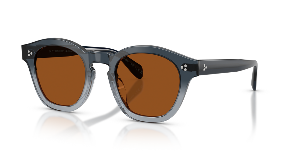 Oliver Peoples Boudreau L.A con montura Crepúsculo degradado y lentes Marrón - imagen 5