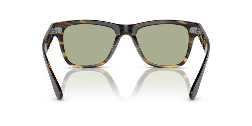 Oliver Peoples Oliver Sun-F with Cocobolo frame and Green lenses - image 5