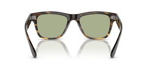 Sie Oliver Peoples Oliver Sun-F mit Cocobolo Gestell und Grün Gläsern - Bild 5