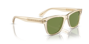 Oliver Peoples Oliver Sun-F with Buff frame and Green lenses - image 3