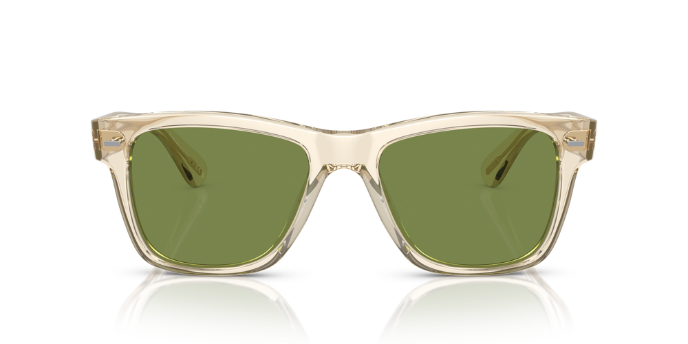 Oliver Peoples Oliver Sun-F with Buff frame and Green lenses - image 2