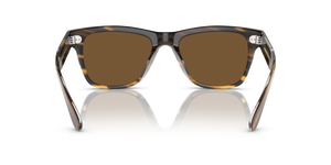 Sie Oliver Peoples Oliver Sun mit Cocobolo Gestell und Braun Gläsern - Bild 5