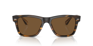 Sie Oliver Peoples Oliver Sun mit Cocobolo Gestell und Braun Gläsern - Bild 2