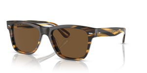 Sie Oliver Peoples Oliver Sun mit Cocobolo Gestell und Braun Gläsern - Bild 1