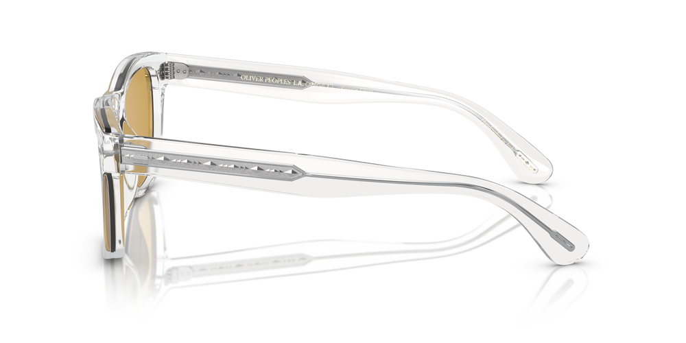 Oliver Peoples Oliver Sun Limited Edition with Crystal frame and Yellow lenses - Image 4