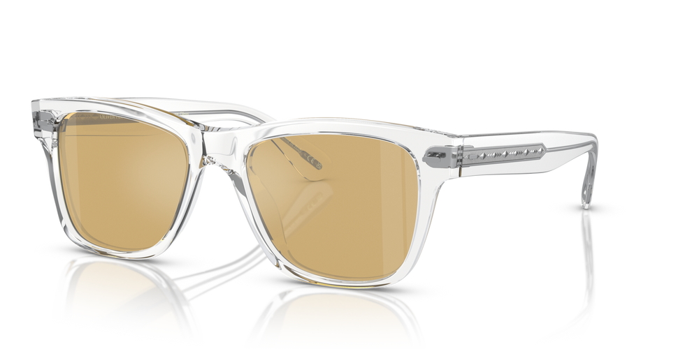 Sie Oliver Peoples Oliver Sun Limited Edition mit Kristall Gestell und Gelb Gläsern - bild 1