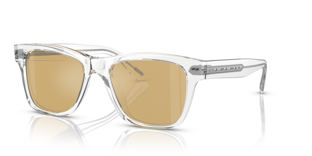 Oliver Peoples Oliver Sun Limited Edition with Crystal frame and Yellow lenses - Image 1