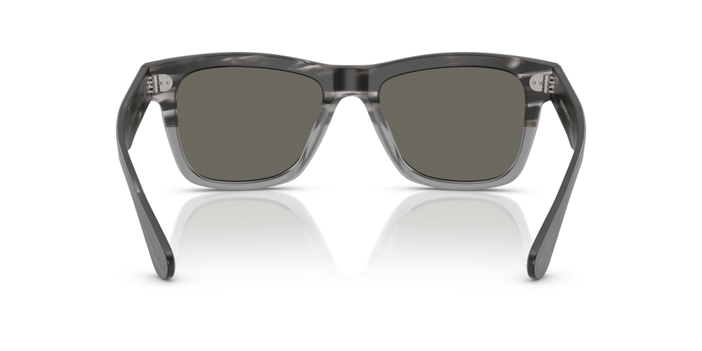 Oliver Peoples Oliver Sun avec une monture Orage semi-mat et des verres Gris - L'image 5