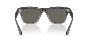 Oliver Peoples Oliver Sun avec une monture Orage semi-mat et des verres Gris - L'image 5