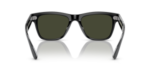 Sie Oliver Peoples Oliver Sun mit Schwarz Gestell und Grün Gläsern - bild 5