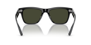 Oliver Peoples Oliver Sun avec une monture Noir et des verres Vert - L'image 5