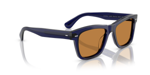 Oliver Peoples Oliver Sun avec une monture Denim et des verres Brun - L'image 3