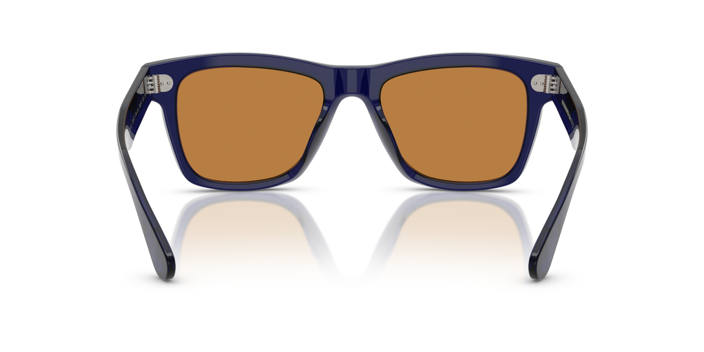 Oliver Peoples Oliver Sun con montatura Denim e lenti  Marrone - Immagine Naselli