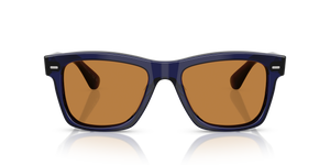 Oliver Peoples Oliver Sun avec une monture Denim et des verres Brun - L'image 2