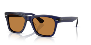 Oliver Peoples Oliver Sun avec une monture Denim et des verres Brun - L'image 1