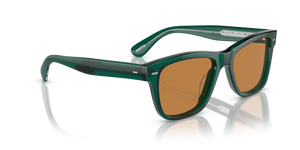 Oliver Peoples Oliver Sun Limited Edition with Translucent Dark Teal frame and Brown lenses - image 3