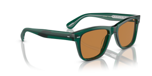 Oliver Peoples Oliver Sun Limited Edition con montatura Translucent Dark Teal e lenti  Marrone - immagine 3