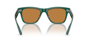 Oliver Peoples Oliver Sun Limited Edition with Translucent Dark Teal frame and Brown lenses - Image 5