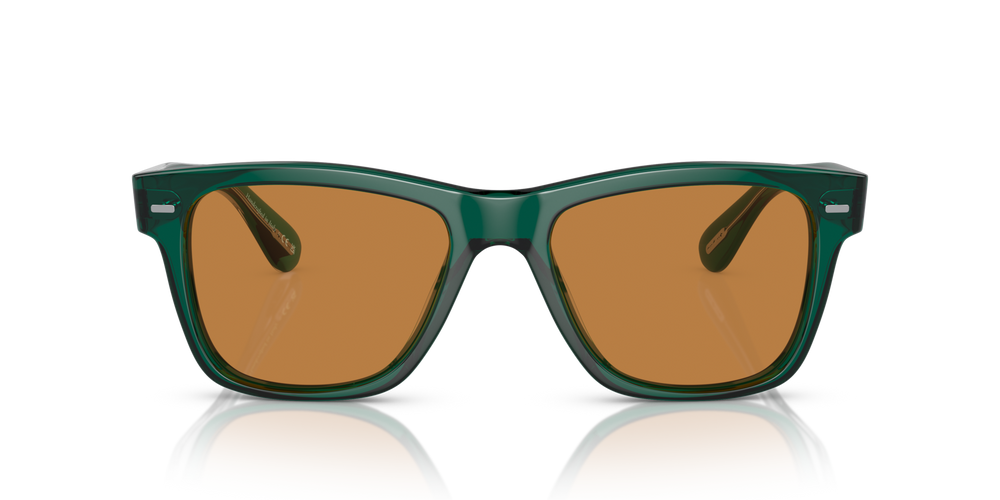 Oliver Peoples Oliver Sun Limited Edition con montatura Translucent Dark Teal e lenti  Marrone - immagine 2