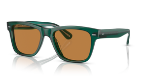 Oliver Peoples Oliver Sun Limited Edition con montatura Translucent Dark Teal e lenti  Marrone - immagine 1