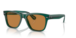 Oliver Peoples Oliver Sun Limited Edition with Translucent Dark Teal frame and Brown lenses - Image 1