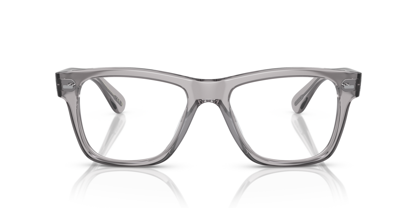 Oliver Peoples Oliver mit Workman Grau Gestell - Bild Rahmenfront