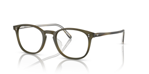 Oliver Peoples Finley Vintage の セミマットモス トートシェル フレーム - 画像 1