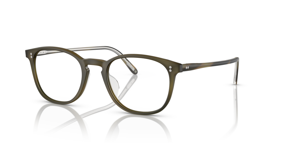 Oliver Peoples Finley Vintage with Semi Matte Moss Tortoise frame - Image 1