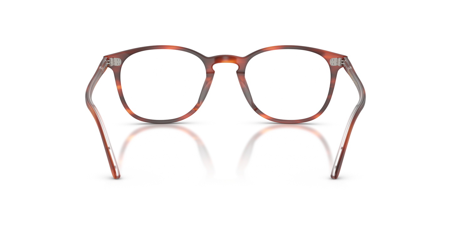 Oliver Peoples Finley Vintage avec monture Écaille de tortue koala semi-mat - Image Plaquettes de nez