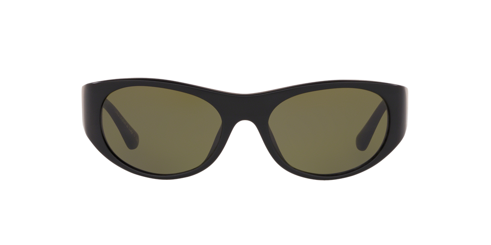 Sie Oliver Peoples Exton mit Halbmatt Schwarz Gestell und Grün Gläsern - bild 2